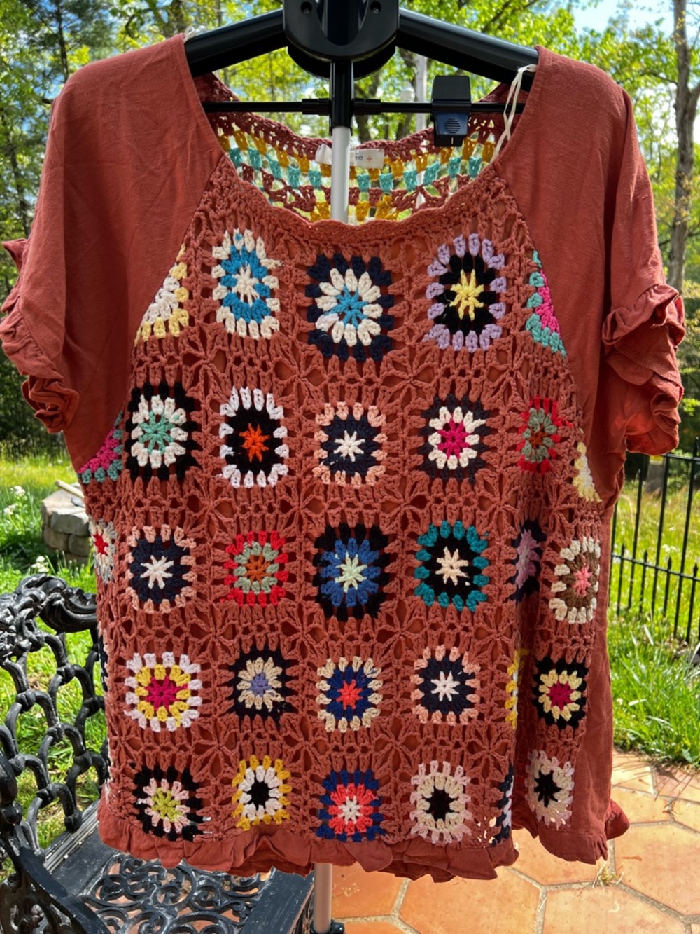 Umgee Crochet Top size 2X